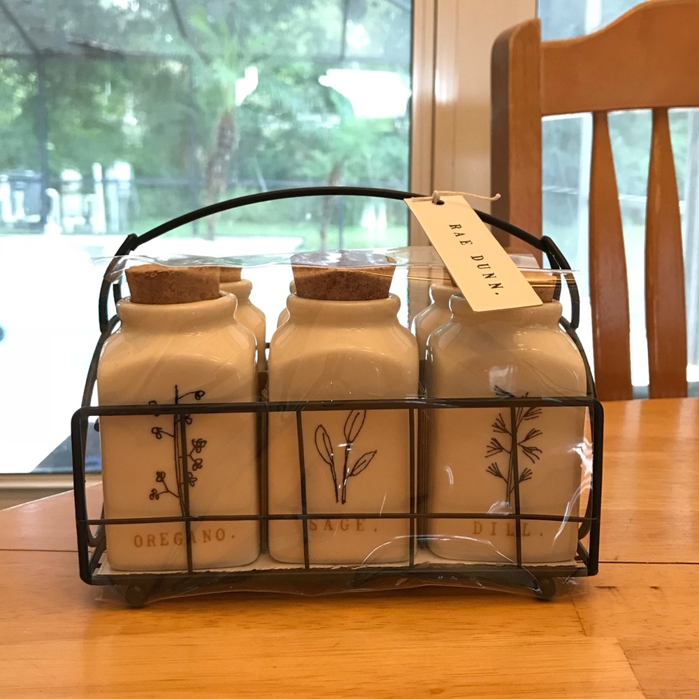 NEW Rae Dunn Spice Rack HTF RARE